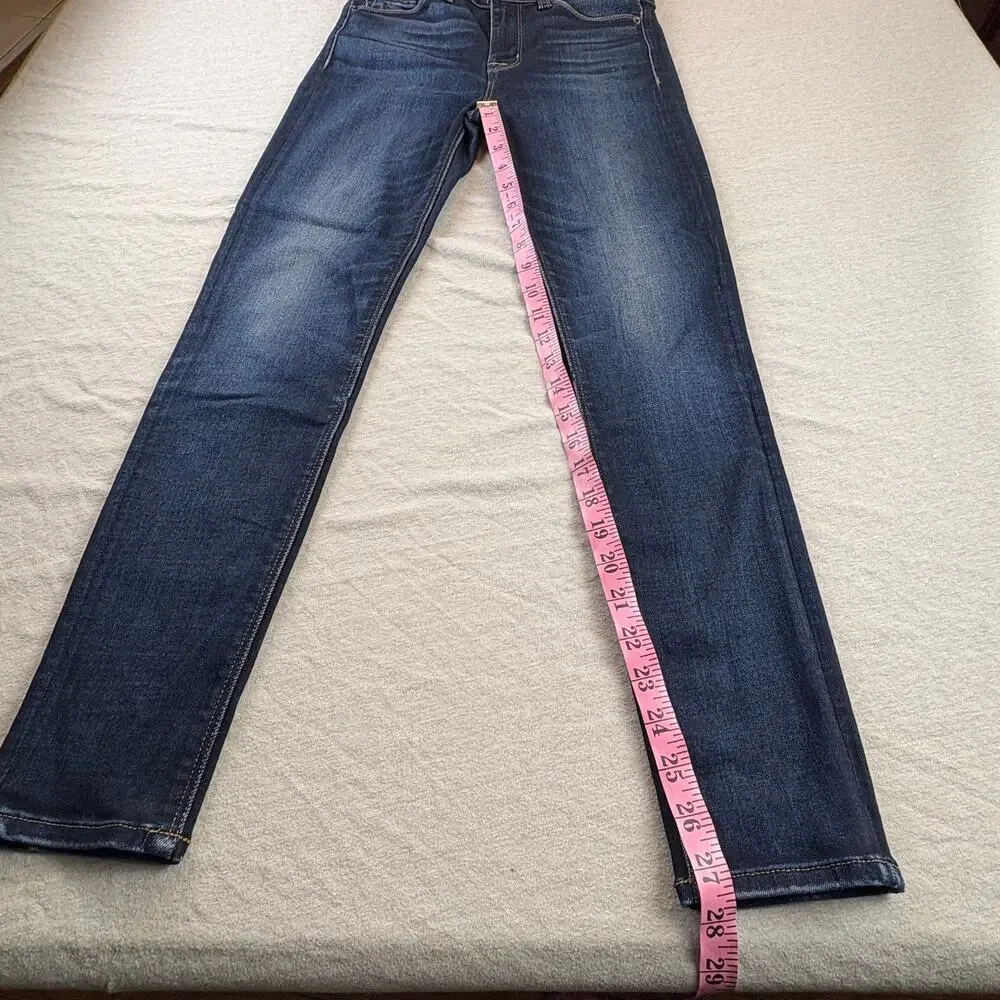 Hudson Skinny Jeans 26 Dark Wash Barbara High Waist Super Skinny Ankle
